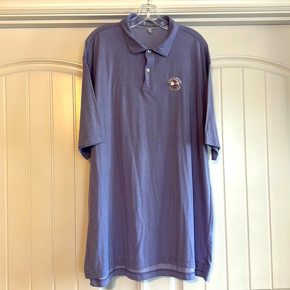 Peter Millar Blue Polo Shirt